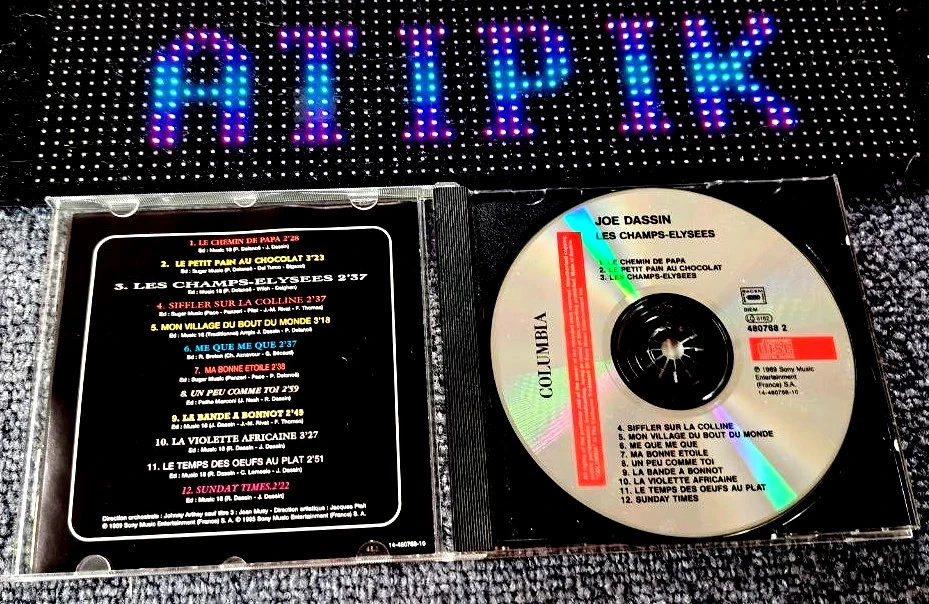 🎧 Joe Dassin - Les Champs Élysées - CD Collector Indispensable Nostalgie💕 – photo 3